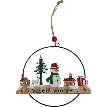 Vánoce Vánoční dekorace k zavěšení D6408