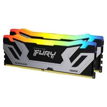Operační paměť Kingston FURY Renegade/CUDIMM DDR5/48GB/8400MHz/CL40/2x24GB/RGB/Black/Silv