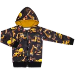 Mikina na zip - Šéf na stavbě Velikost: 98