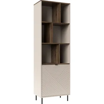 Komoda Otevřený regál, kašmír/dub castello, EYCO 1D