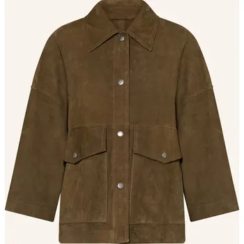 Drykorn Dámská Bunda Hranatého Střihu Ans Z Kůže S 3/4...