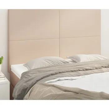 vidaXL Čelo postele 144x5x118/128 cm umělá kůže [3116146] Barva: cappuccino