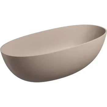 OMNIRES - SHELL M+ Volně stojící vana, 175 x 78 cm, matná béžová SHELL175WWDB