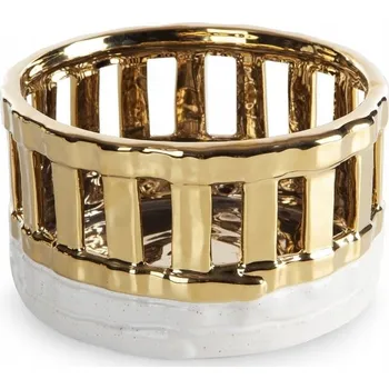 DEKORATIVNÍ MÍSA MAELA 20 X 29 X 11 CM BÍLÁ