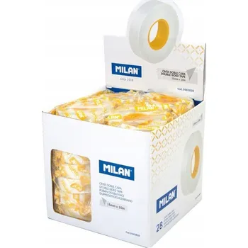 Lepicí páska Oboustranná lepicí páska Milan 15 mm x 10 m