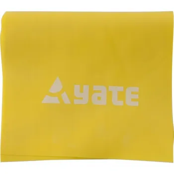 Posilovací guma FIT BAND YATE 200x12cm Lehká/Žlutá