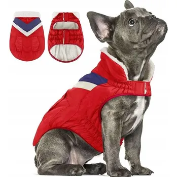 Obleček pro psa Zimní bunda, vesta a kabátek pro psa - Velikost XS, Červená