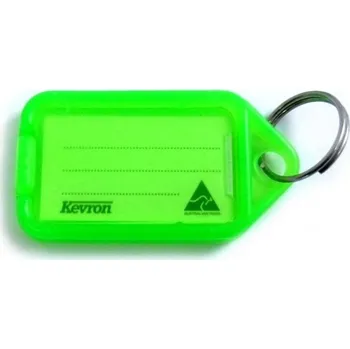 Rozlišovač klíče Visačka Kevron ID5 AC150 zelená pro označení klíčů a svazků klíčů