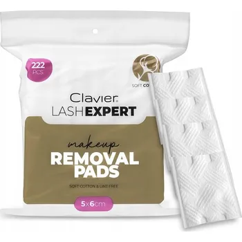 Odličovač Clavier odličovací tampony REMOVAL PADS 5x6 cm 222 kusů