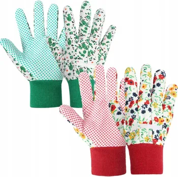 Pracovní rukavice PRACOVNÍ RUKAVICE RĘKAWICZKI OGRODOWE X4 vel. univerzální