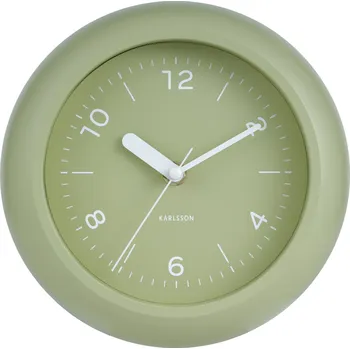 Hodiny Karlsson, Nástěnné hodiny Slope, světle zelené - Formadore