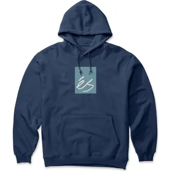 Pánská mikina és Pánská mikina main block hoodie fleece navy/blue