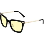 GUNNAR kancelářske/herní brýle KAIA ONYX jantarová skla BLF 65 GUNNAR focus