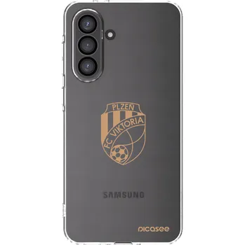 Pouzdro na mobilní telefon Picasee silikonový průhledný obal pro Samsung Galaxy A36 5G - FC Viktoria Plzeň I