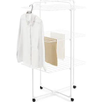Sušák na prádlo Brabantia, Sušák na prádlo Hangon Tower, bílý, tříúrovňový - Formadore