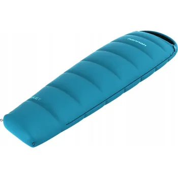 Spacák Dámský syntetický spacák Hannah Bike W 100 (175 cm) - mosaic/capri Pravý