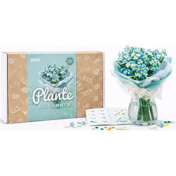 ostatní stavebnice Stavebnice seledinová kytice květin