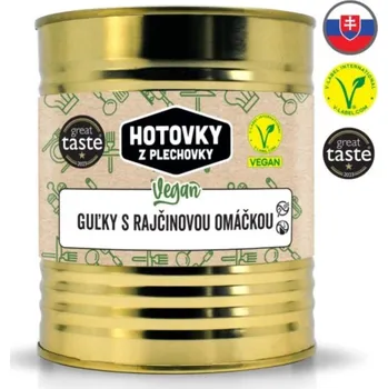 Hotové jídlo Hotovky z plechovky Veganské kuličky v rajčatové omáčce 800 g