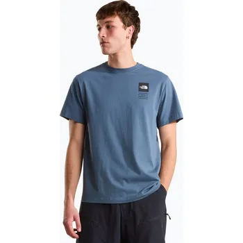 Pánská móda Pánské trekové tričko The North Face Mountain Celebration Regular granite grey