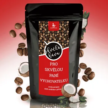 Káva SWEETS COFFEE KÁVA PRO SKVĚLOU PANÍ VYCHOVATELKU