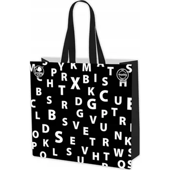 Fóliová taška 34 x 34 cm černá