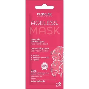 Pleťová maska AGELESS omlazující maska na obličej, krk a dekolt 6 ml