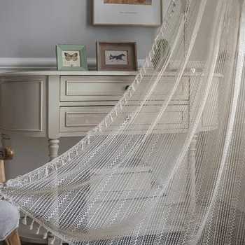 Obraz Závěs poloprůhledný s tunýlkem 140 cm x 160 cm