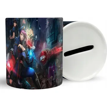 Obraz KERAMICKÉ POKLADNIČKA LEAGUE OF LEGENDS HRY NÁPAD NA DÁREK MNOHO VZORŮ