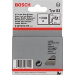 BOSCH Sponky do sponkovačky z tenkého…