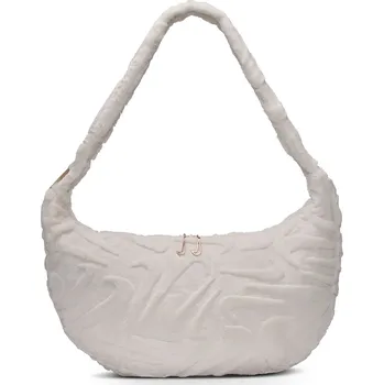 Kabelka Dámská kabelka NIKE-Faux Fur Slouchy Bag phantom/phantom Bílá 19 L