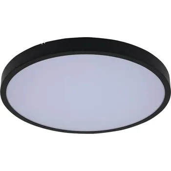 Stropní Svítidlo svítidlo černé kulatý 35 cm IP44 s dálkovým ovládáním změna barev Rabalux