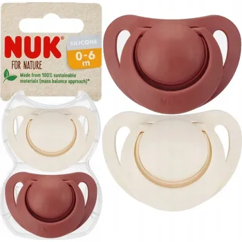 Anatomický silikonový Dudlík NUK 0+