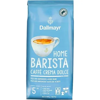 Káva Dallmayr Home Barista Caffe Crema Dolce 1000 g směs kávových Káva