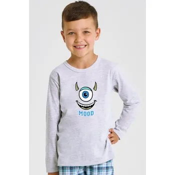 Chlapecké pyžamo Chlapecké pyžamo Taro Joel - bavlna Světle šedá 122