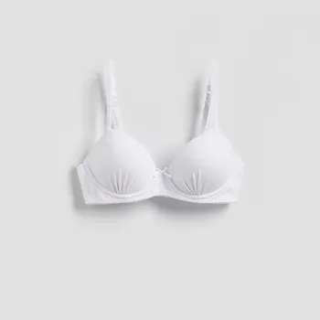 Dětská móda Reserved - Bavlněná podprsenka - bílá - 899IH-00X - 899IH-00X-U14