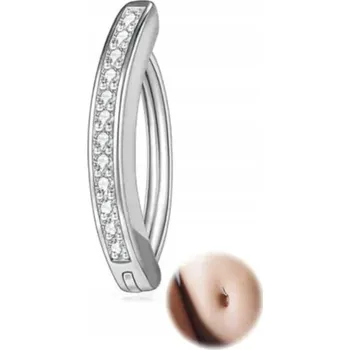 Piercing Sexy piercing do pupíku Jednoduchý S Zirkony OCEL