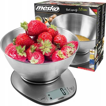 Kuchyňská váha Kuchyňská váha Mesko MS 3152 stříbrná/šedá 5 kg