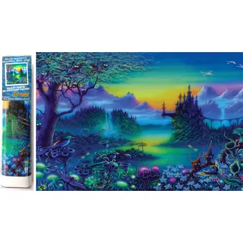 Puzzle DIAMANTOVÁ MOZAIKA TAJEMNÁ ZAHRADA