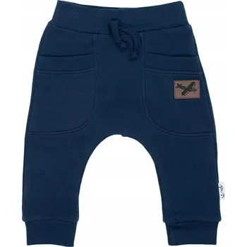 Chlapecké kalhoty Chlapecké teplákové kalhoty Nicol, tmavě modré, velikost vel.
