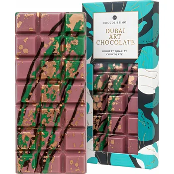 Čokoláda Chocolissimo rubínová (růžová) Čokoláda 100 g