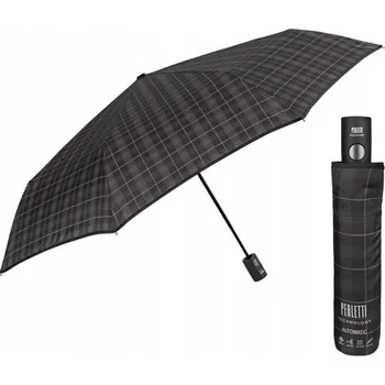 Deštník Perletti automatický deštník šedý