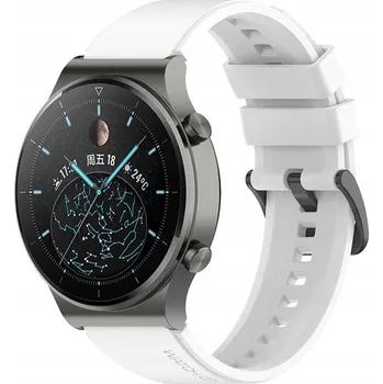 Ostatní příslušenství k chytrým hodinkám ŘEMÍNEK PRO HUAWEI WATCH GT 2 3 4 GT2 GT3 GT4 PRO GT2e 46 mm 48 mm BÍLÝ