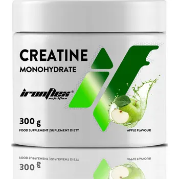 Kreatin Kreatin malát (jablečný) prášek IronFlex 300 g