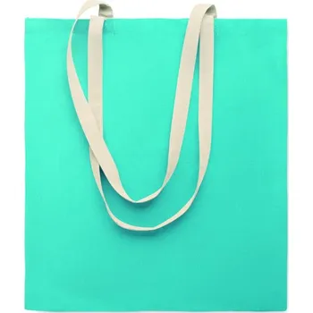 Bavlněná nákupní taška Zevra Colour - Tyrkysová