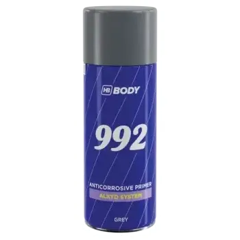 Stavební chemie HB BODY 992 1k antikorozní základ ve spreji hnědý 400 ml