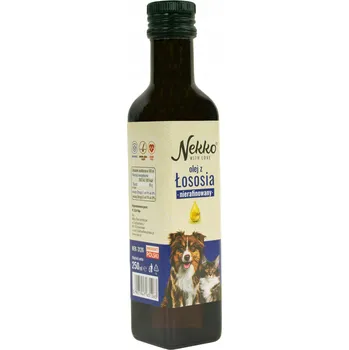Nekko lososový olej nerafinovaný pro psa kočku 250 ml