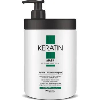 Vlasová regenerace Chantal maska na vlasy 1000 ml Prosalon Keratin pro všechny barvy vlasů