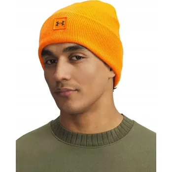 Čepice Under Armour zimní čepice beanie oranžová, univerzální velikost