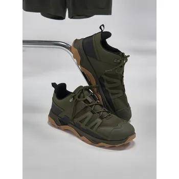 Pánská obuv Sinsay - Šněrovací trekingové boty - khaki - 013GQ-87X - 013GQ-87X-40