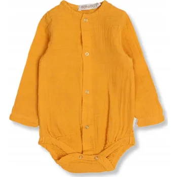 RAMPERS celopropínací overal bez ťapek rampersy 74 ŽLUTÝ